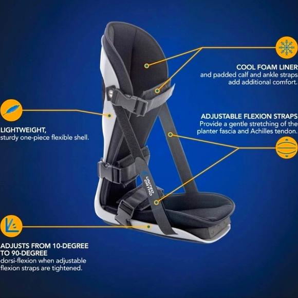 Adjustable Night Splint - United Ortho - size Large - Picture 3 of 7